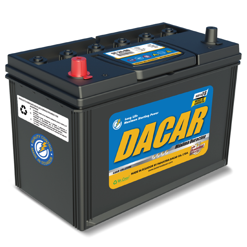 Batería Dacar para Carro 42-60 Inversa - 906355